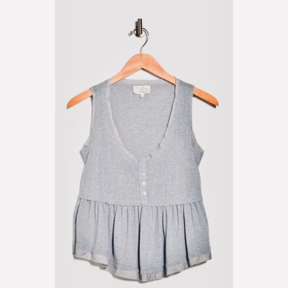 WE MY PEOPLE Sleeveless Empire Babydoll Тор